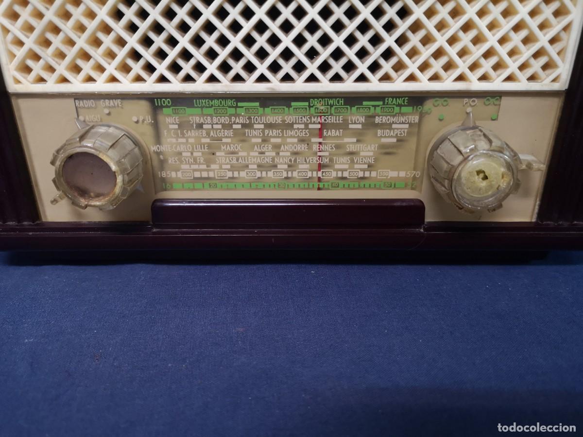 Radios de v&aacute;lvulas: Radio Philips en baquelita - Foto 5