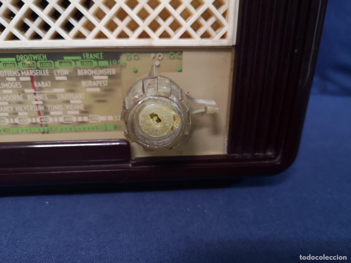 Radios de v&aacute;lvulas: Radio Philips en baquelita - Foto 7