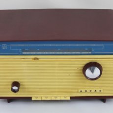 Radios de válvulas: ANTIGUA RADIO DE VALVULAS ASKAR MODELO AE1223A AÑO 1962 ESPAÑA. Lote 395730569