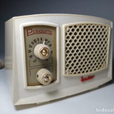 Radios de válvulas: PEQUEÑA RADIO DE VÁLVULAS PERIQUITO MONITOR - LUIS FREIXA BARCELONA-VER VIDEO. Lote 396653234