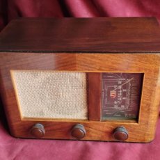 Radios de válvulas: RADIO PHILIPS 44-A, 1940 ,MUY BUEN ESTADO, FUNCIONANDO, VER VIDEO Y DESCRIPCION. Lote 397171854
