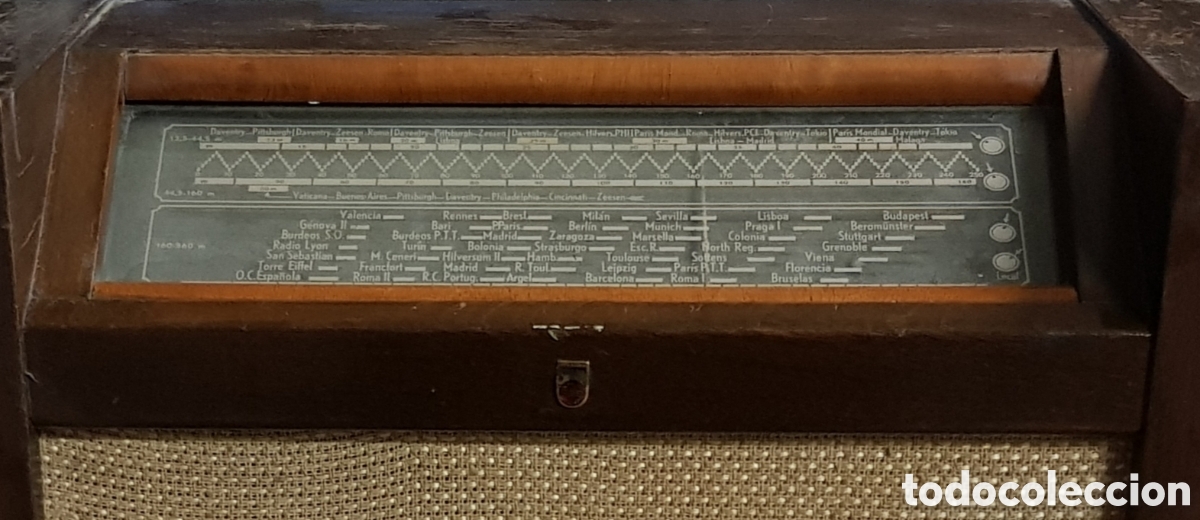 Radios de v&aacute;lvulas: Radio Philips a&ntilde;os 1940 - Foto 3