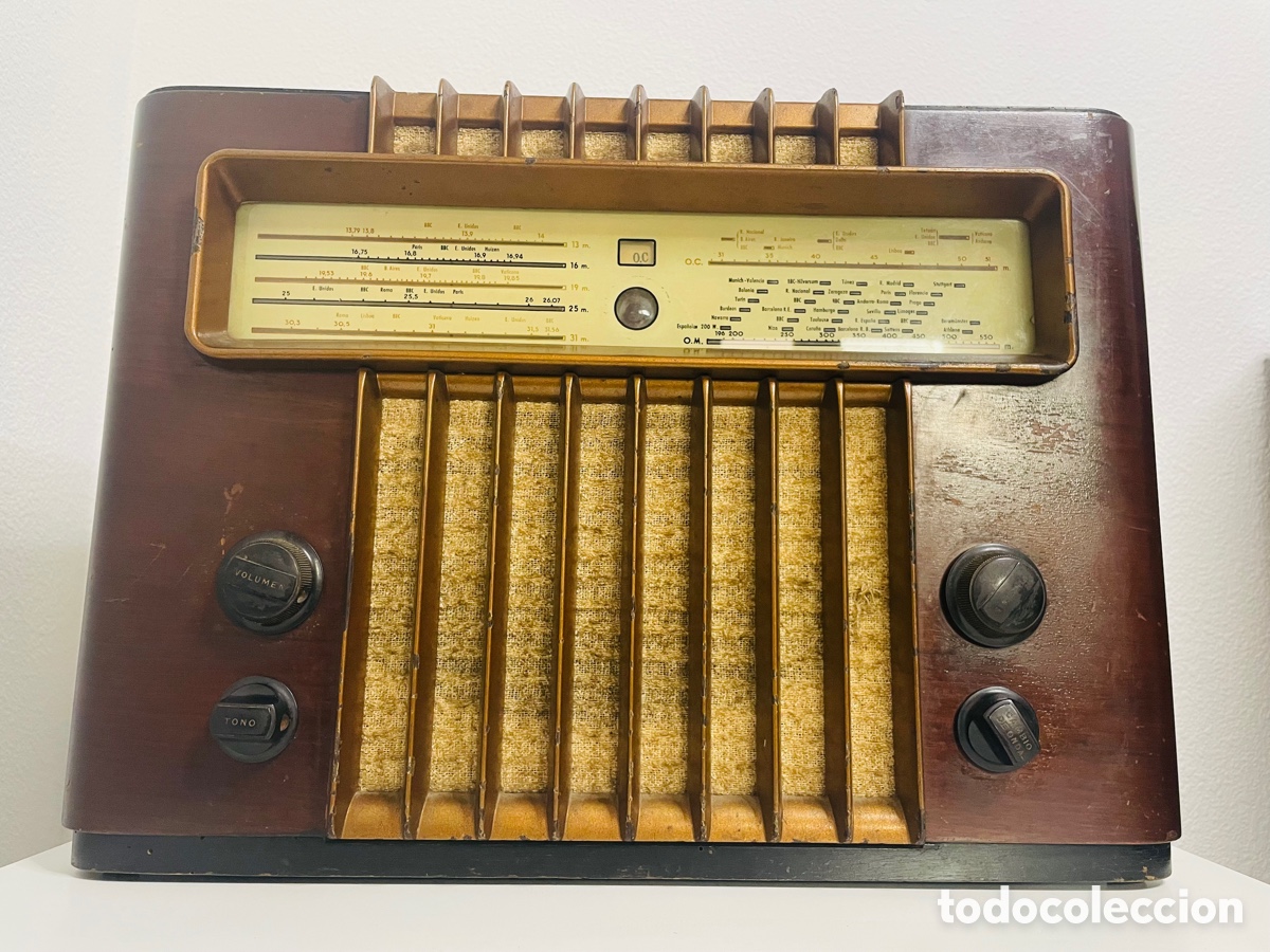 Radios de v&aacute;lvulas: Marconi M-49 - Foto 2