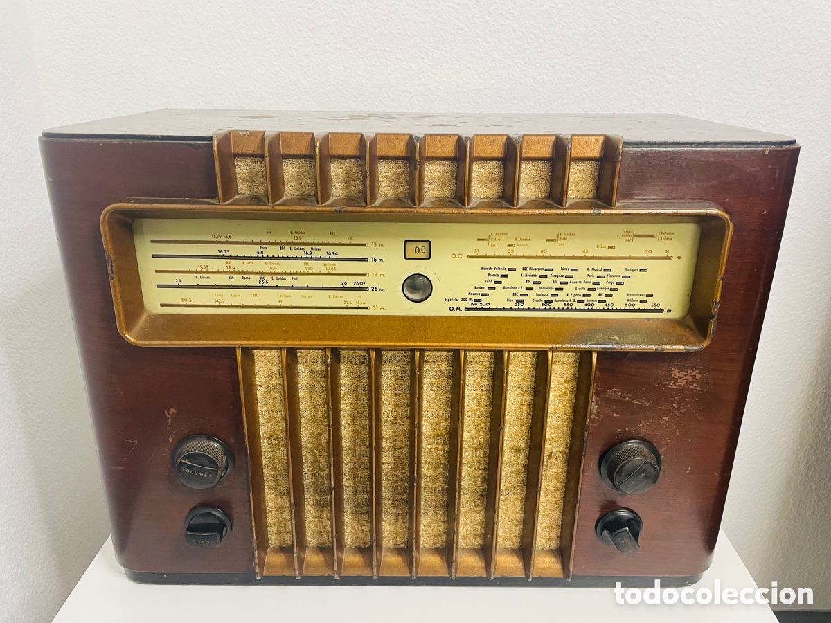 Radios de v&aacute;lvulas: Marconi M-49 - Foto 3