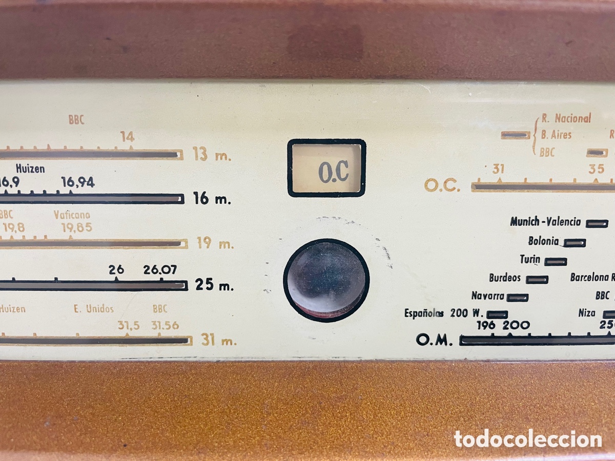 Radios de v&aacute;lvulas: Marconi M-49 - Foto 4