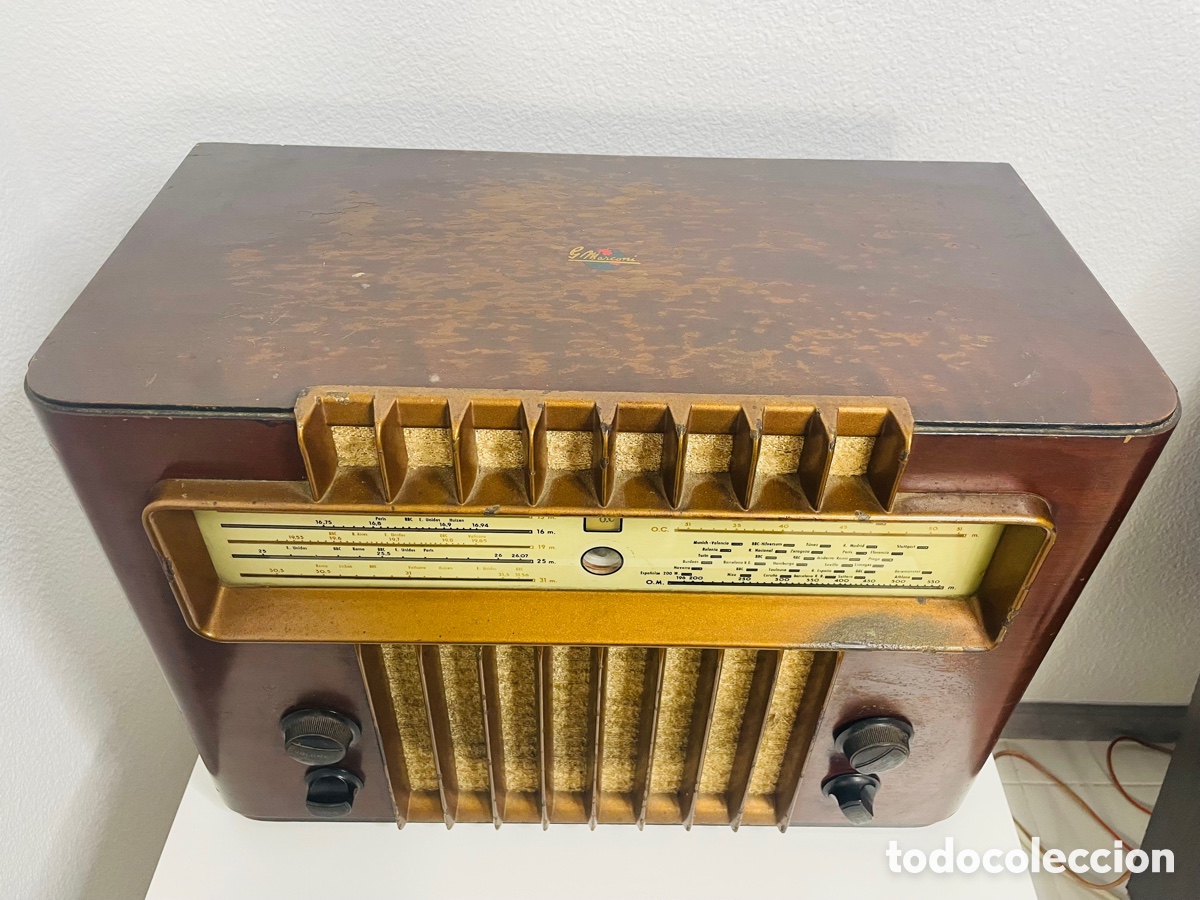 Radios de v&aacute;lvulas: Marconi M-49 - Foto 5