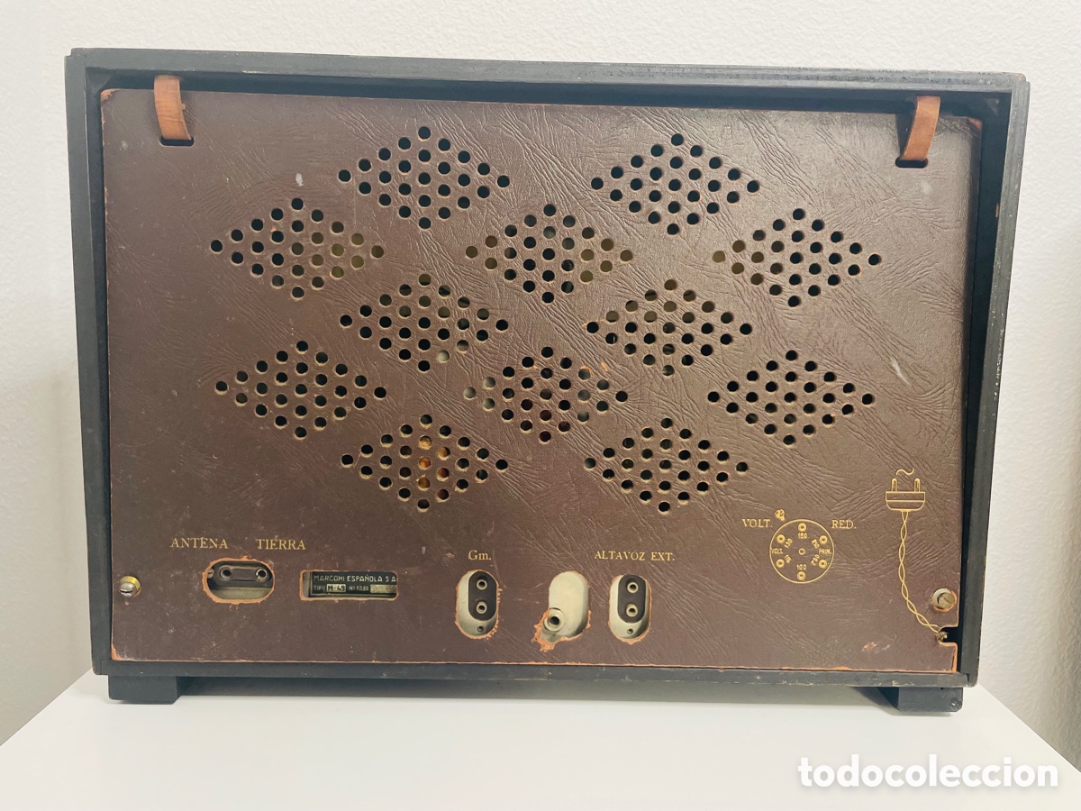 Radios de v&aacute;lvulas: Marconi M-49 - Foto 10
