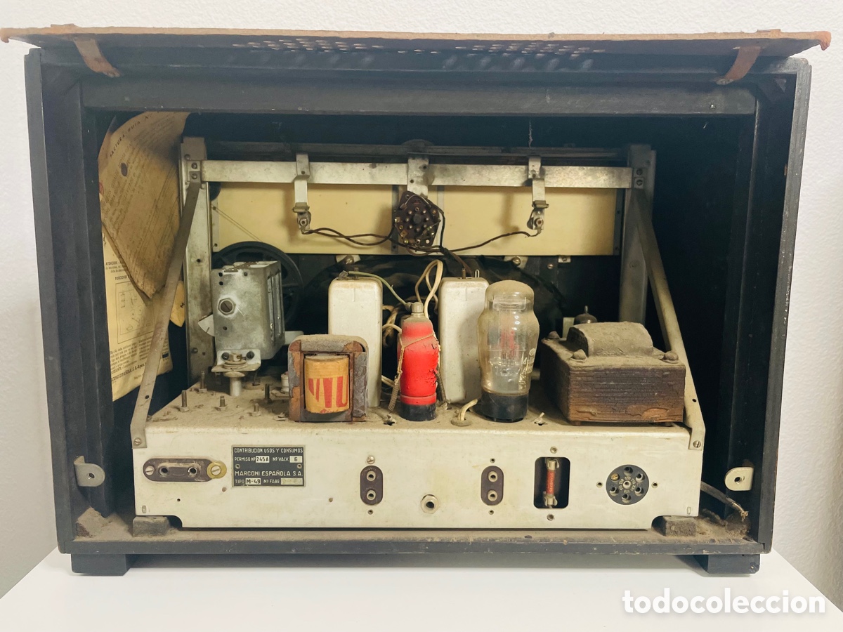 Radios de v&aacute;lvulas: Marconi M-49 - Foto 12