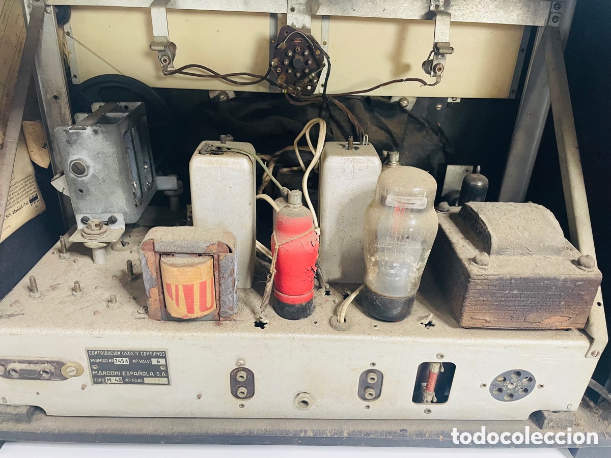 Radios de v&aacute;lvulas: Marconi M-49 - Foto 13