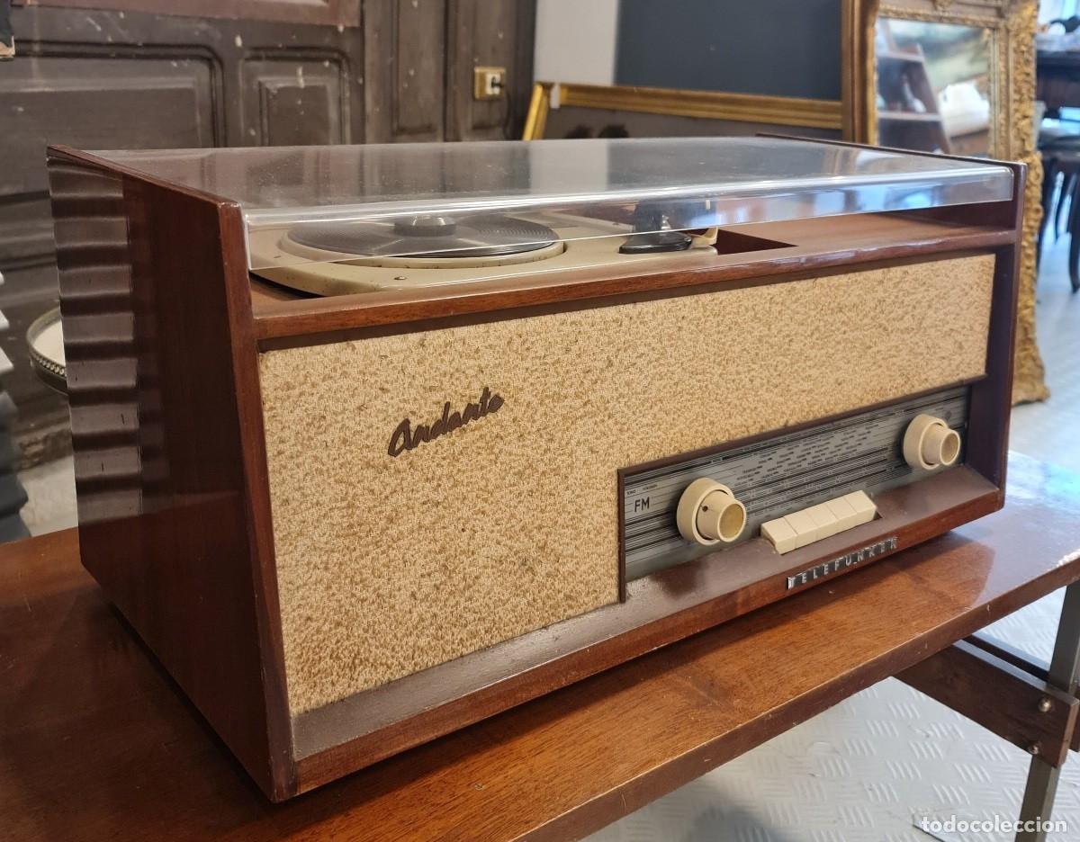 Radios de v&aacute;lvulas: Radio Tocadiscos Telefunken ANDANTE - Foto 7