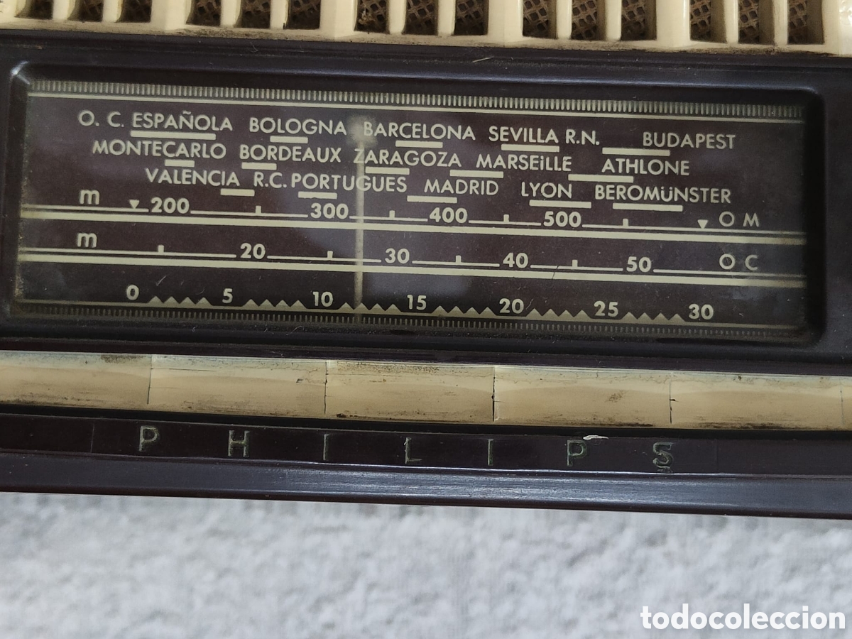 Radios de v&aacute;lvulas: Radio Philips - Foto 2