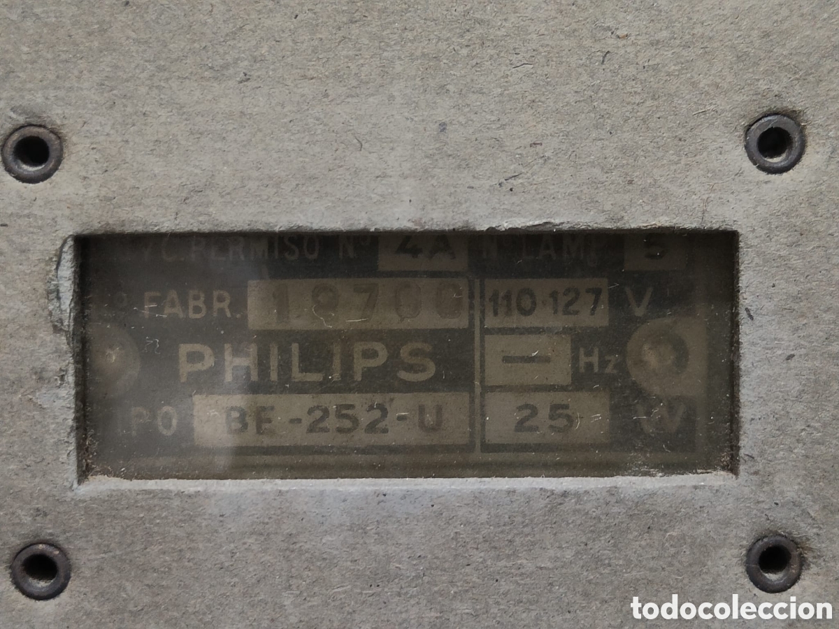 Radios de v&aacute;lvulas: Radio Philips - Foto 12