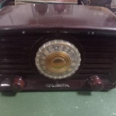Radios de válvulas: ANTIGUA RADIO AMERICANA RCA VÍCTOR REALIZADA EN BAQUELITA ORIGINAL AÑOS 30