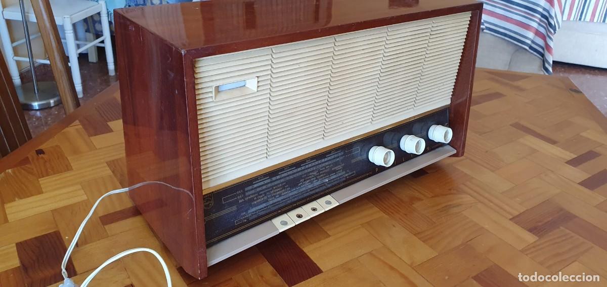 Radios de v&aacute;lvulas: ANTIGUA RADIO PHILIPS - Foto 5