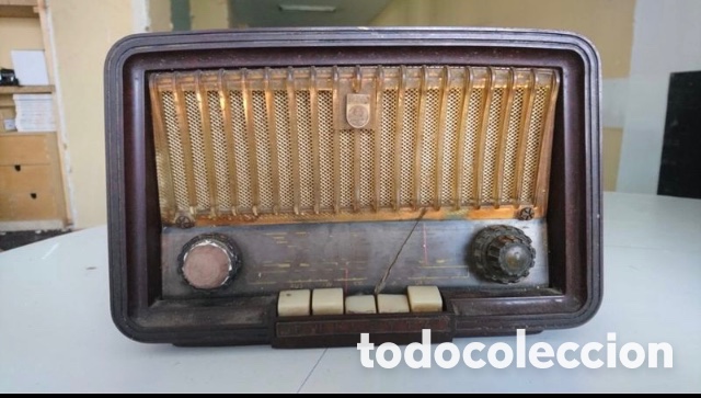 Radios de v&aacute;lvulas: Radio antigua Philips - Foto 2