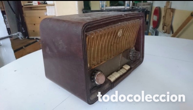 Radios de v&aacute;lvulas: Radio antigua Philips - Foto 5