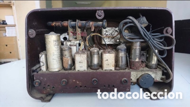 Radios de v&aacute;lvulas: Radio antigua Philips - Foto 6