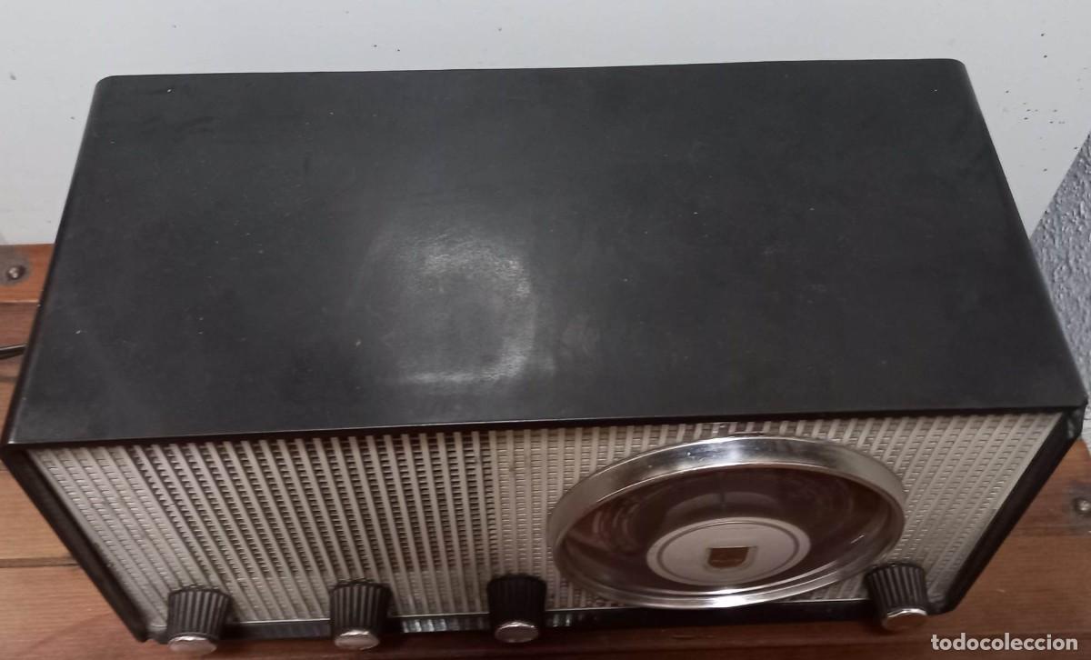 Radios de v&aacute;lvulas: ANTIGUA RADIO DE VALVULAS PHILIPS - Foto 9