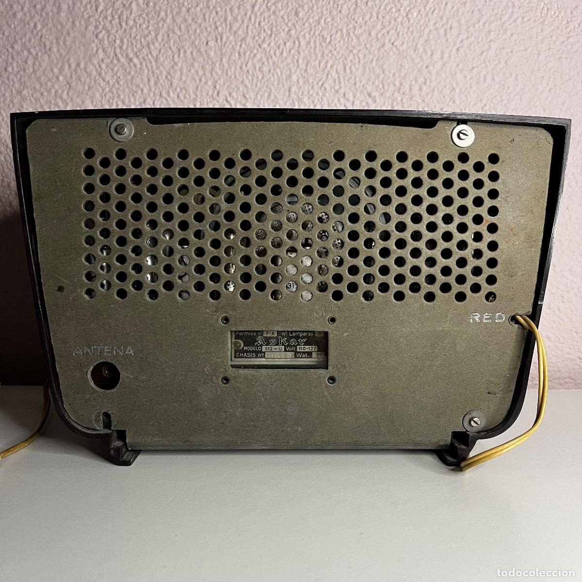 Radios de v&aacute;lvulas: Radio Askar 512-U - Foto 3