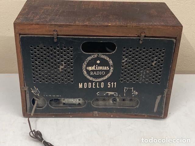 Radios de v&aacute;lvulas: Radio receptor OPTIMUS 511 - Foto 5