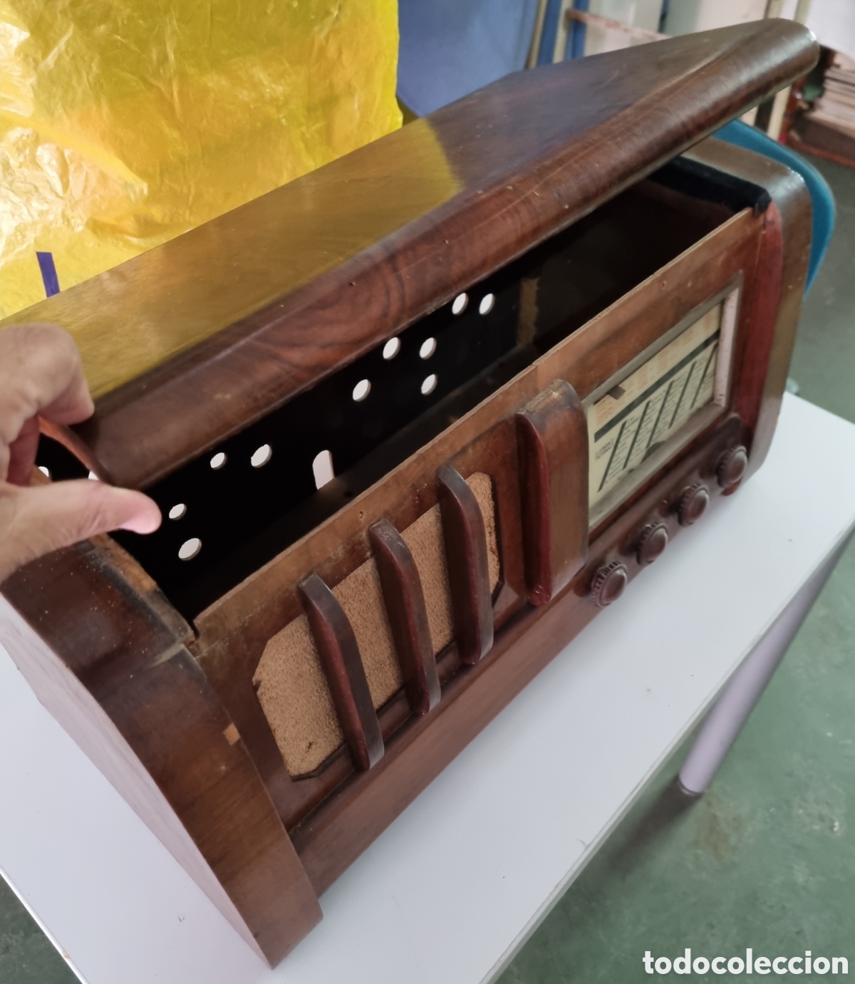 Radios de v&aacute;lvulas: RADIO DE V&Aacute;LVULAS transformada en SECRETER - Foto 2
