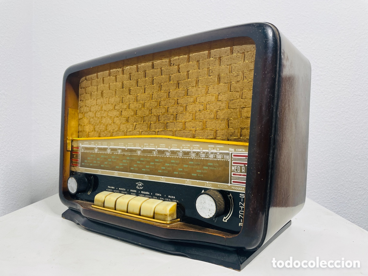 Radios de v&aacute;lvulas: Radio V&aacute;lvulas Retro Vintage - Foto 3