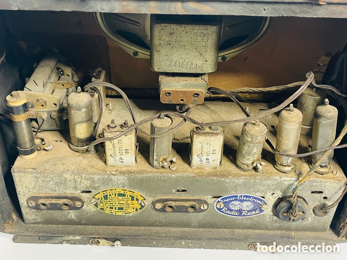 Radios de v&aacute;lvulas: Radio V&aacute;lvulas Retro Vintage - Foto 14