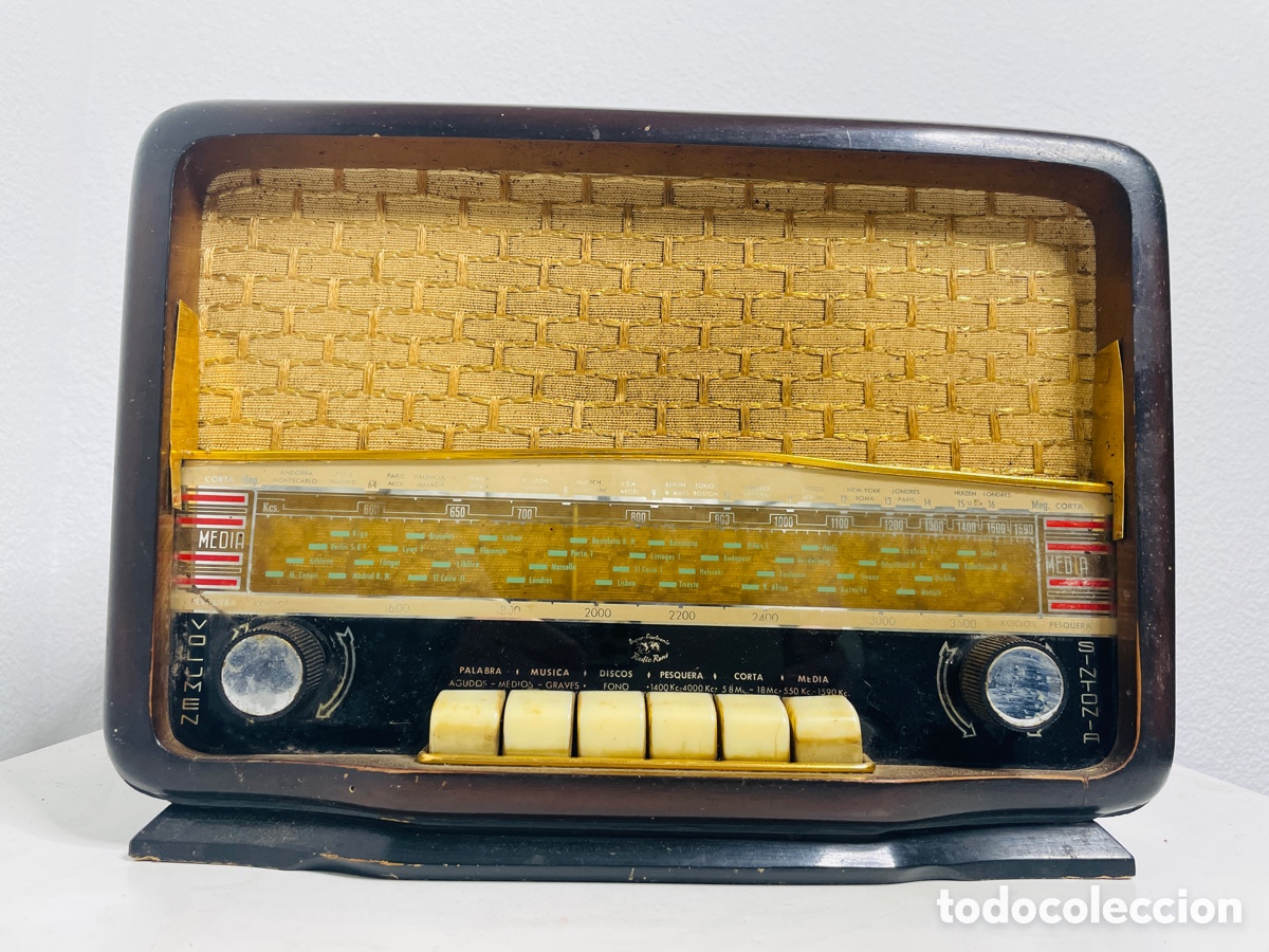 Radios de v&aacute;lvulas: Radio V&aacute;lvulas Retro Vintage - Foto 1