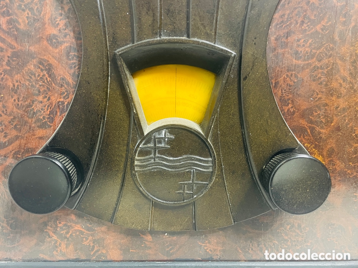 Radios de v&aacute;lvulas: Philips 830A Radio Capilla - Foto 4