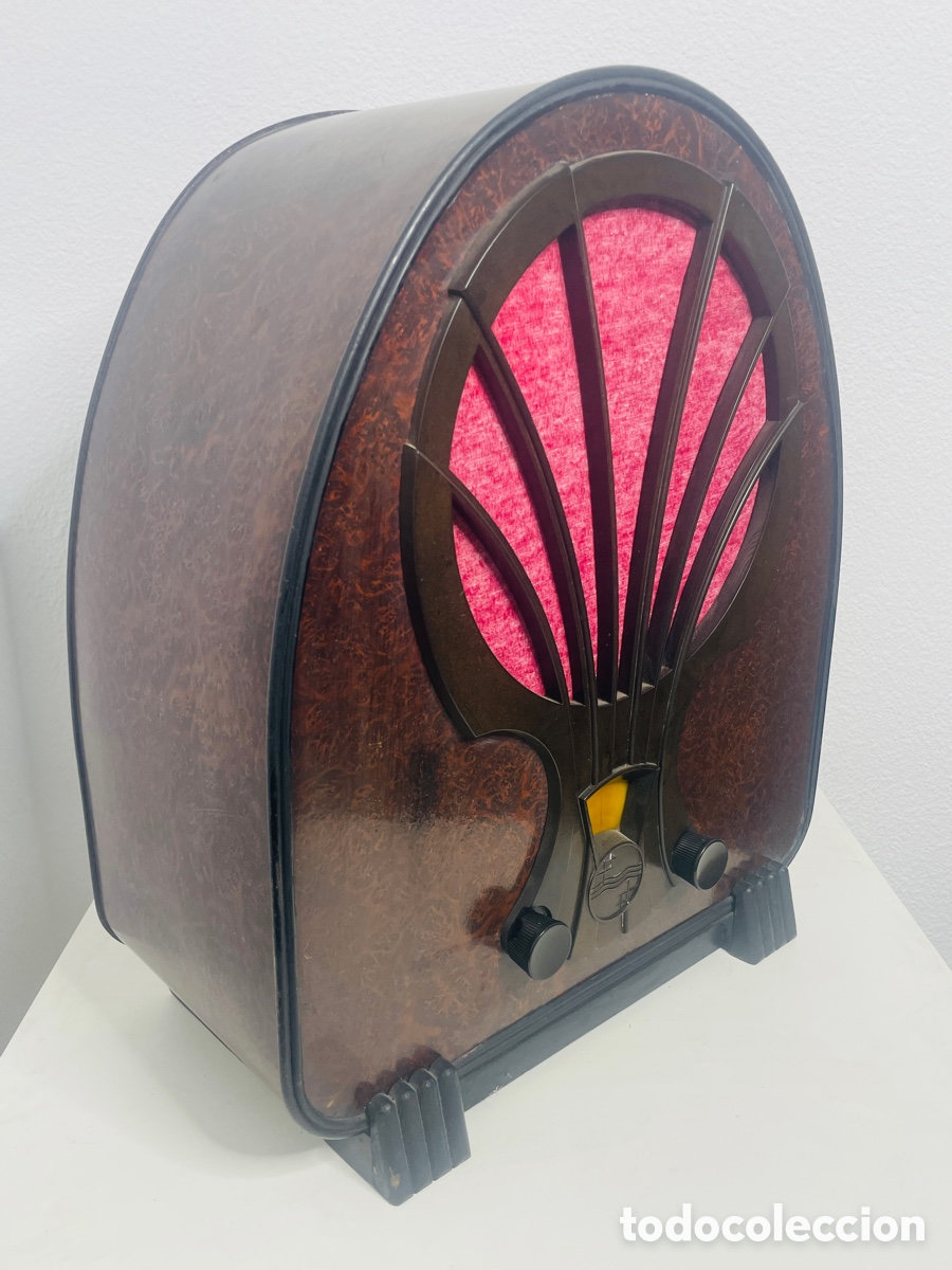 Radios de v&aacute;lvulas: Philips 830A Radio Capilla - Foto 9
