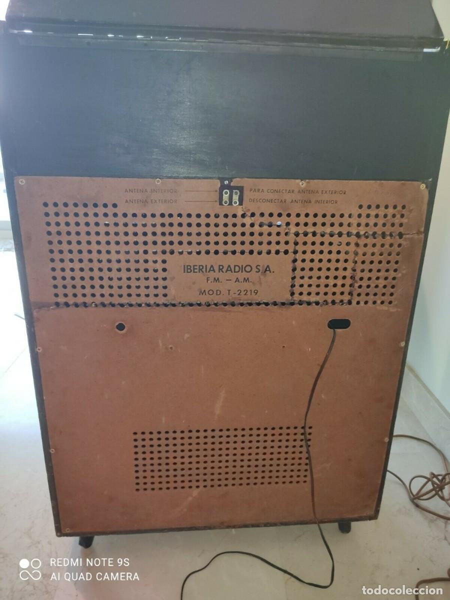 Radios de v&aacute;lvulas: RADIO TOCADISCOS IBERIA A&Ntilde;OS 60 - Foto 5