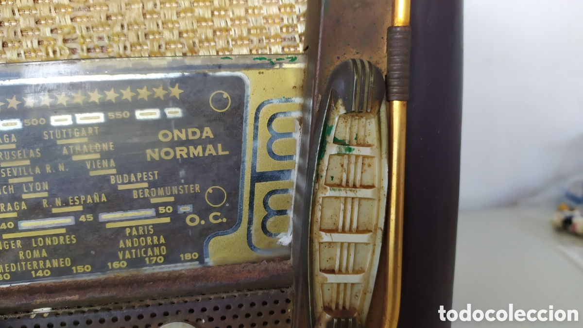 Radios de v&aacute;lvulas: Radio antigua vintage - Foto 5