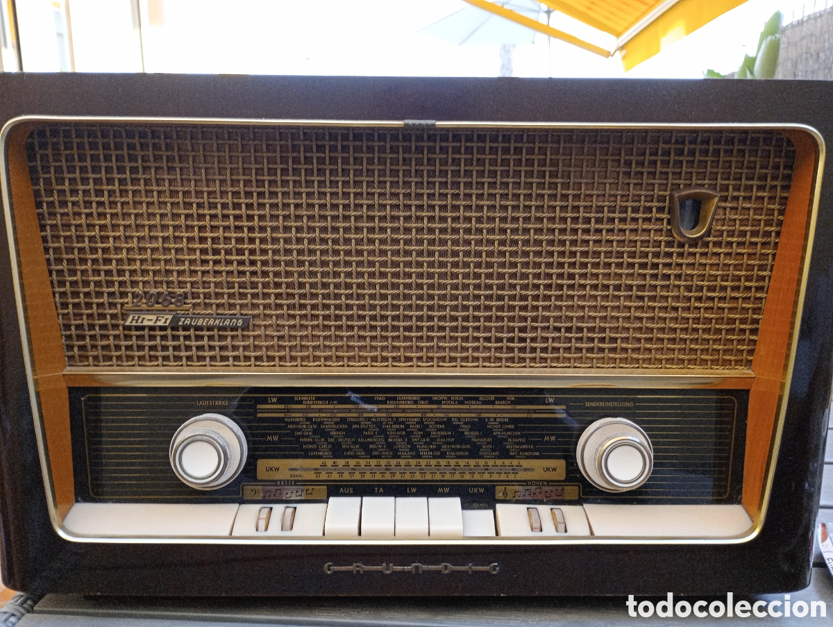 Radios de v&aacute;lvulas: Grundig 2068 Hi-Fi - Foto 1