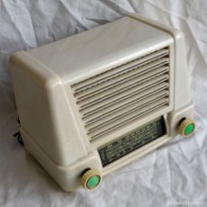 Radios de válvulas: RADIO DE BAQUELITA DE VÁLVULAS SIN MARCA