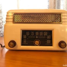 Radios de válvulas: RADIO GENERAL ELECTRIC MODELO 201 / FUNCIONANDO/ AÑO 1948