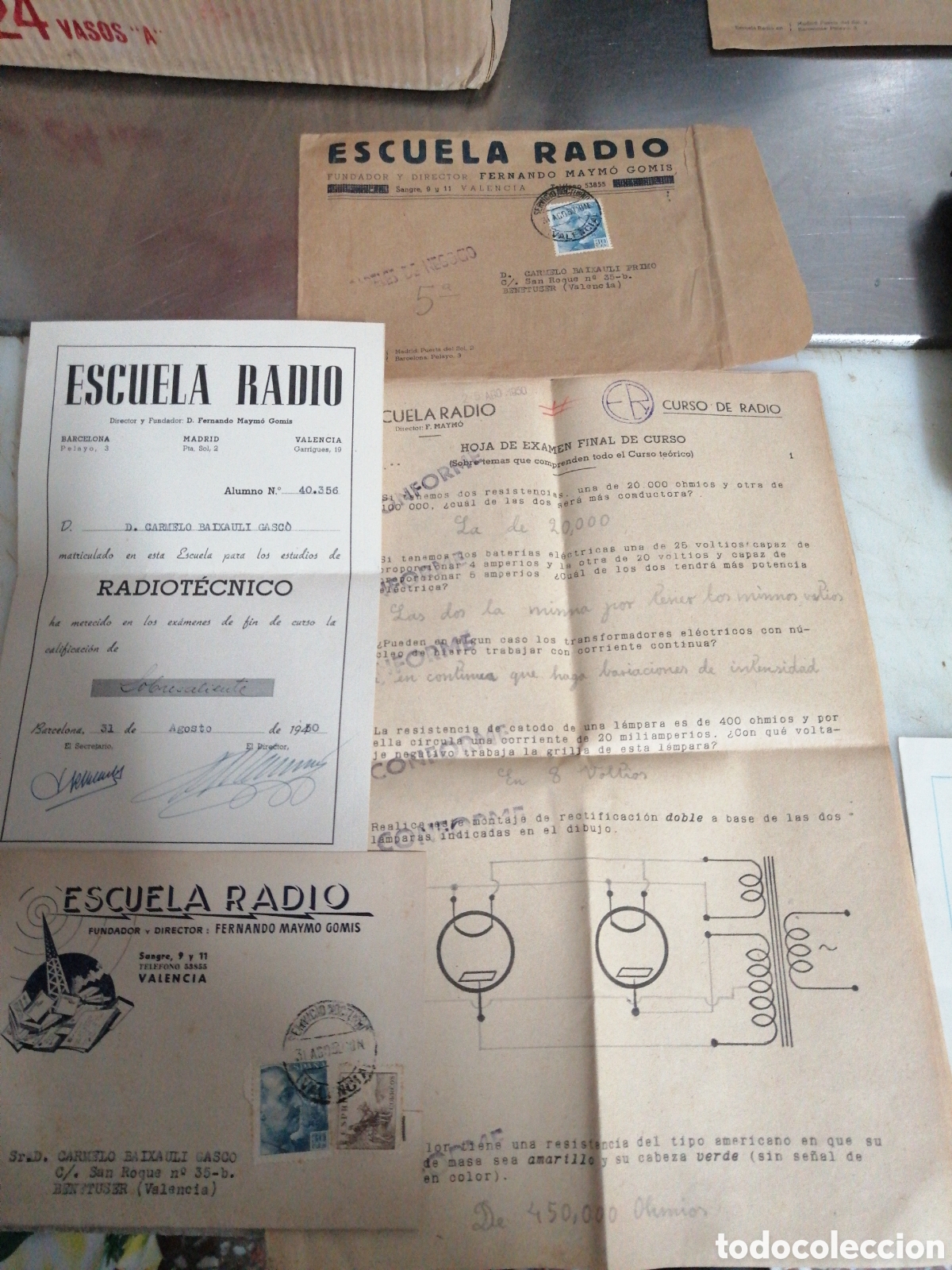 Radios de v&aacute;lvulas: Curso completo escuela de radio maymo - Foto 2