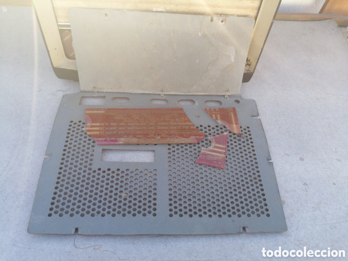 Radios de v&aacute;lvulas: Radio Philips de baquelita - Foto 8