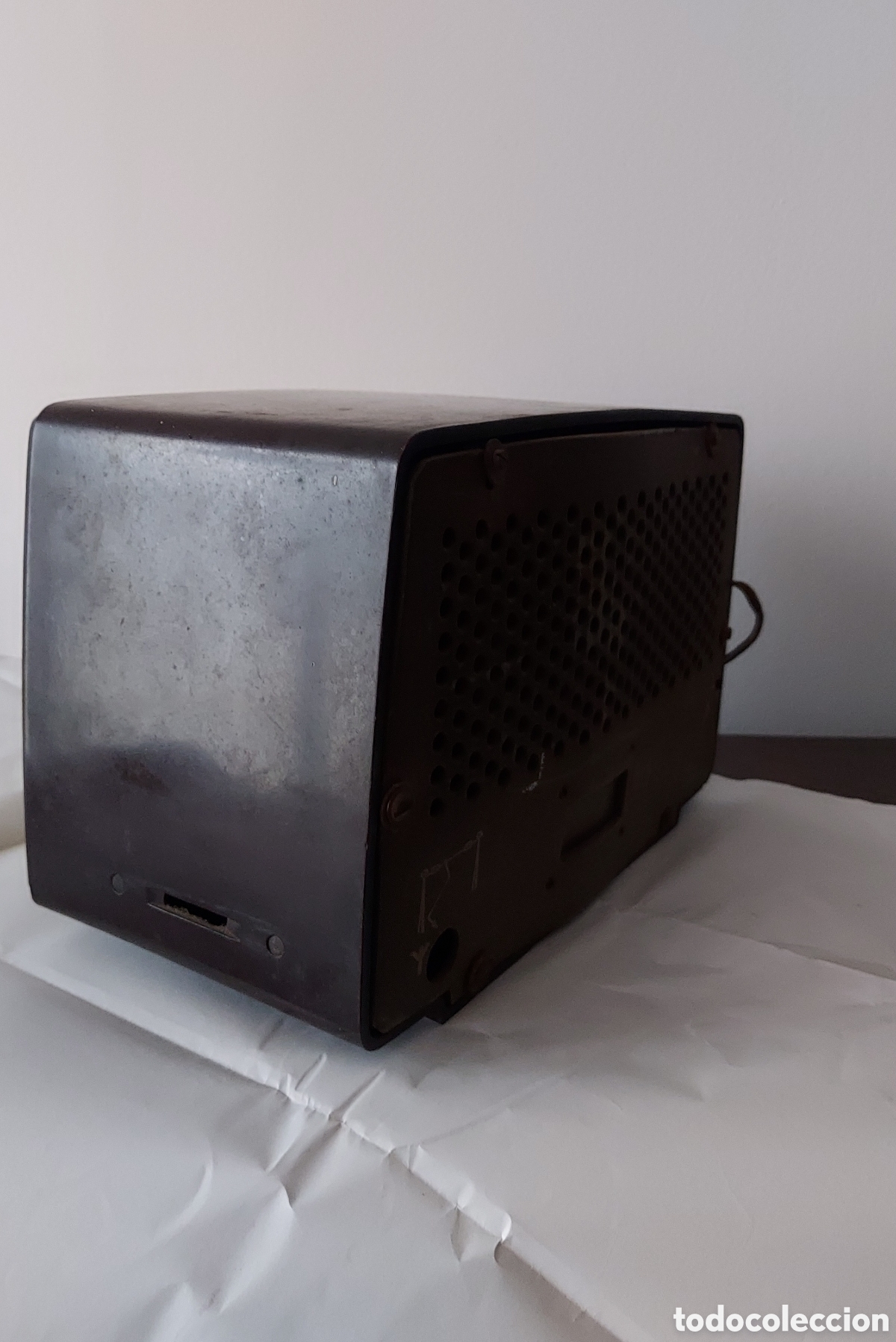 Radios de v&aacute;lvulas: Radio Philips de baquelita - Foto 4
