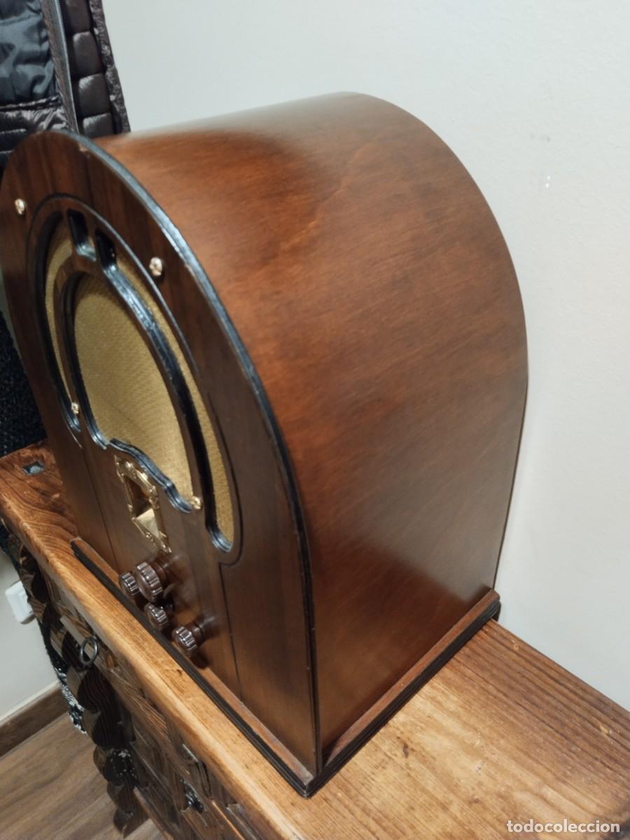 Radios de v&aacute;lvulas: Radio de Capilla Philco made in USA - Foto 4
