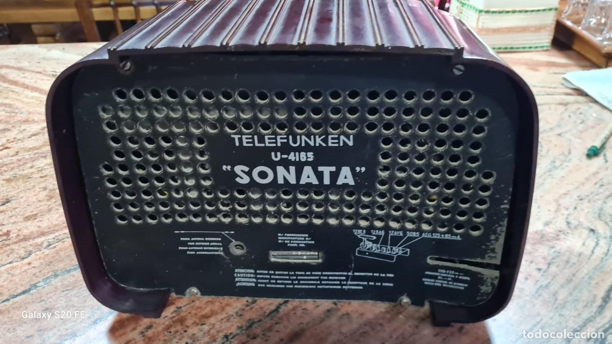 Radios de v&aacute;lvulas: Radio TELEFUNKEN Modelo Sonata 1952 - Foto 6