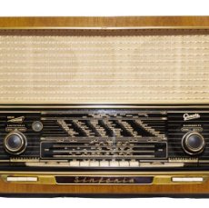 Radio a valvole: ANTIGUA RADIO BELGA DE LA MARCA GRAETZ DE LOS AÑOS 1950 Y FUNCIONANDO.