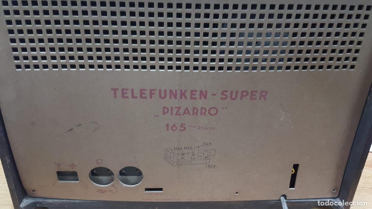 Radios de v&aacute;lvulas: RADIO TELEFUNKEN SUPER DIZARRO - Foto 10