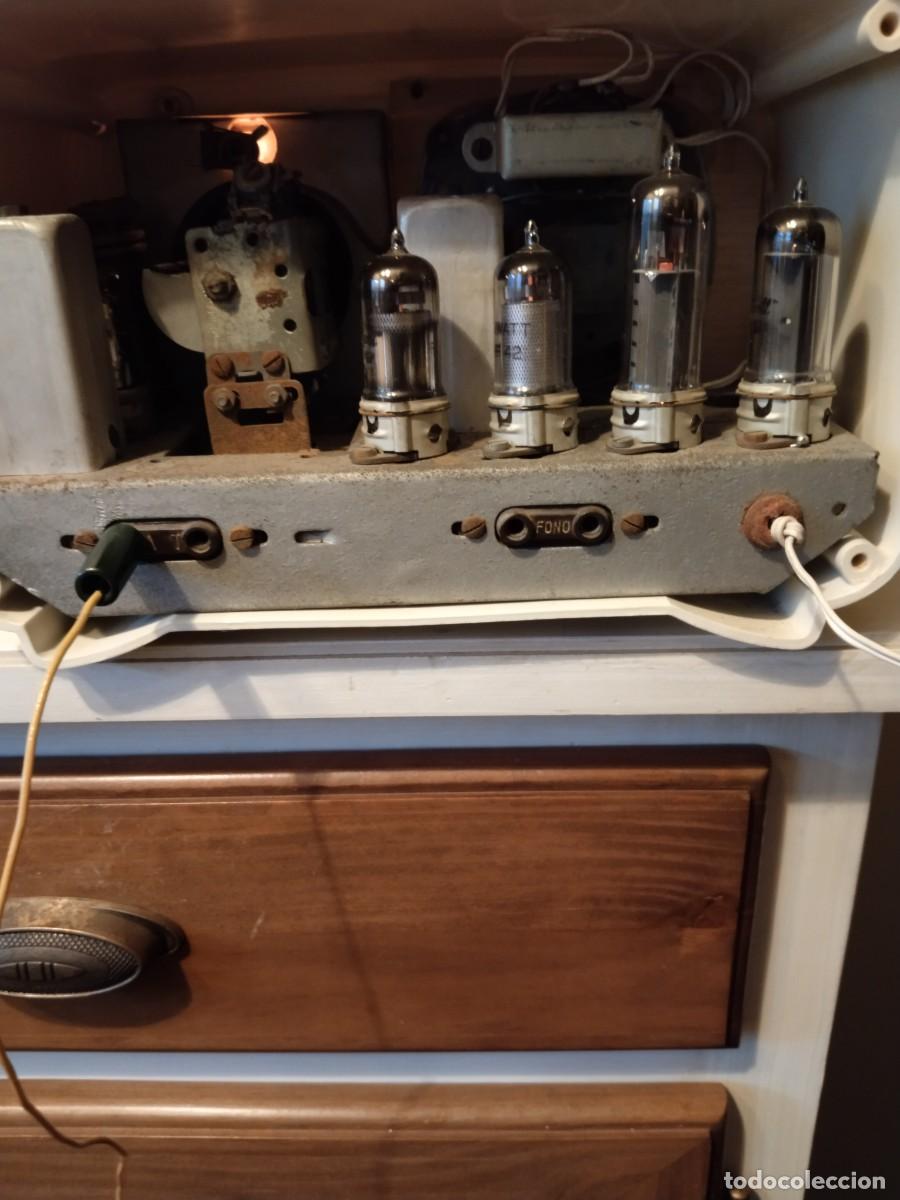 Radios de v&aacute;lvulas: Peque&ntilde;a radio a v&aacute;lvulas funciona - Foto 8