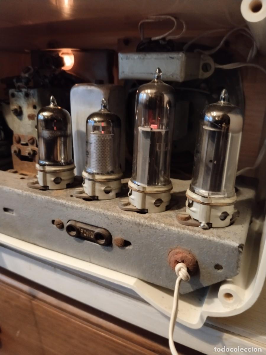 Radios de v&aacute;lvulas: Peque&ntilde;a radio a v&aacute;lvulas funciona - Foto 9