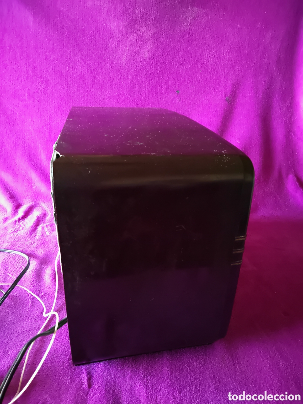 Radios de v&aacute;lvulas: RADIO DE V&Aacute;LVULAS PHILIPS, BAQUELITA - Foto 4
