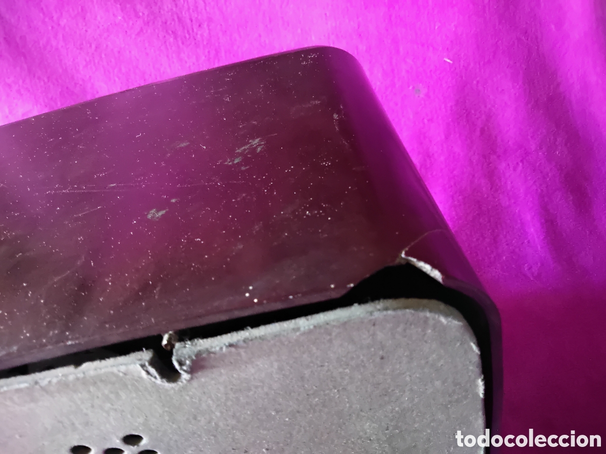 Radios de v&aacute;lvulas: RADIO DE V&Aacute;LVULAS PHILIPS, BAQUELITA - Foto 7