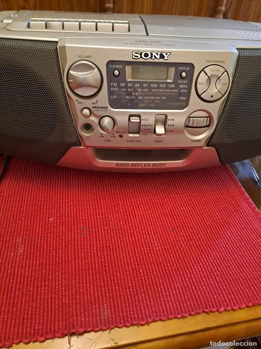 Radios de v&aacute;lvulas: RADIO CASETTE MAS CD - Foto 4