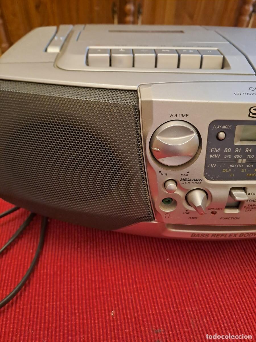 Radios de v&aacute;lvulas: RADIO CASETTE MAS CD - Foto 8