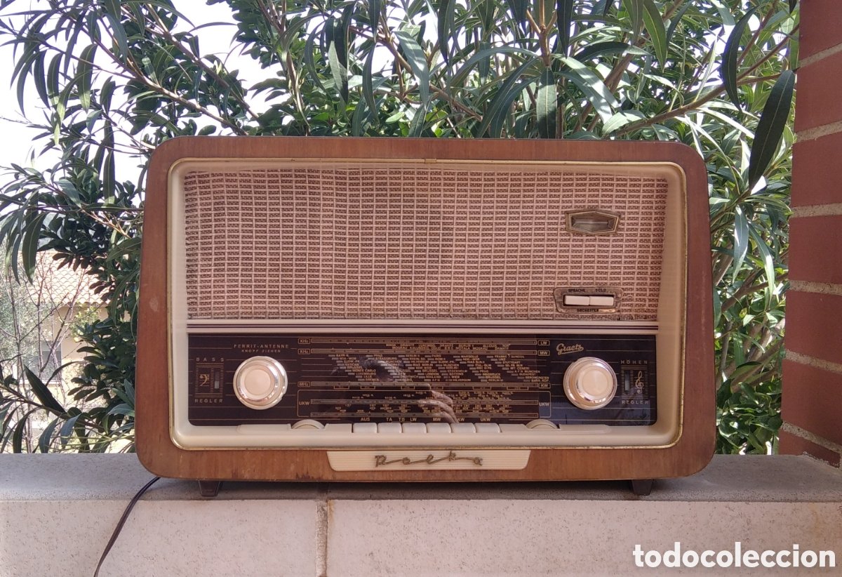 radio vintage graetz polka. - Compra venta en todocoleccion