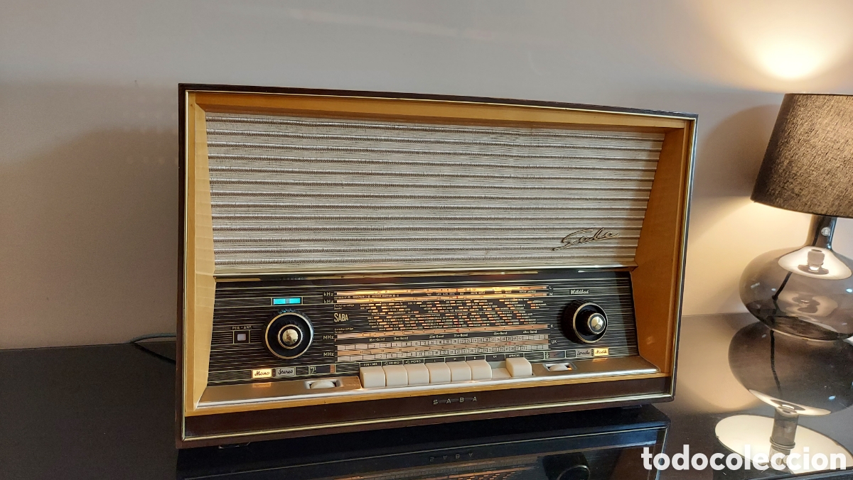 Radios de v&aacute;lvulas: Radio Saba alta gama. A&ntilde;o 1959 - Foto 2